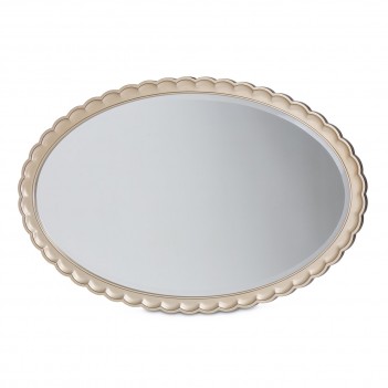 Oval Wall Mirror Chardonnay...