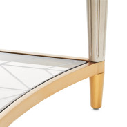 St.Charles Rect. Cocktail Table Dove Gray By Michael Amini 9088201-803