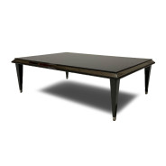 Cocktail Table Glossy Mocha Sand Lousanne Collection By Michael Amini  LFR-LUSN201-414