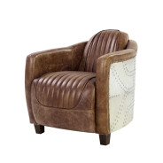 53547 Urban Industrial Chic Accent Chair Brancaster Collection By Acme Furniture