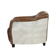 53547 Urban Industrial Chic Accent Chair Brancaster Collection By Acme Furniture