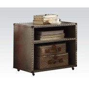 26218 Urban Industrial Chic Nightstand W/USB Brancaster Collection by Acme Furniture
