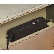 26218 Urban Industrial Chic Nightstand W/USB Brancaster Collection by Acme Furniture