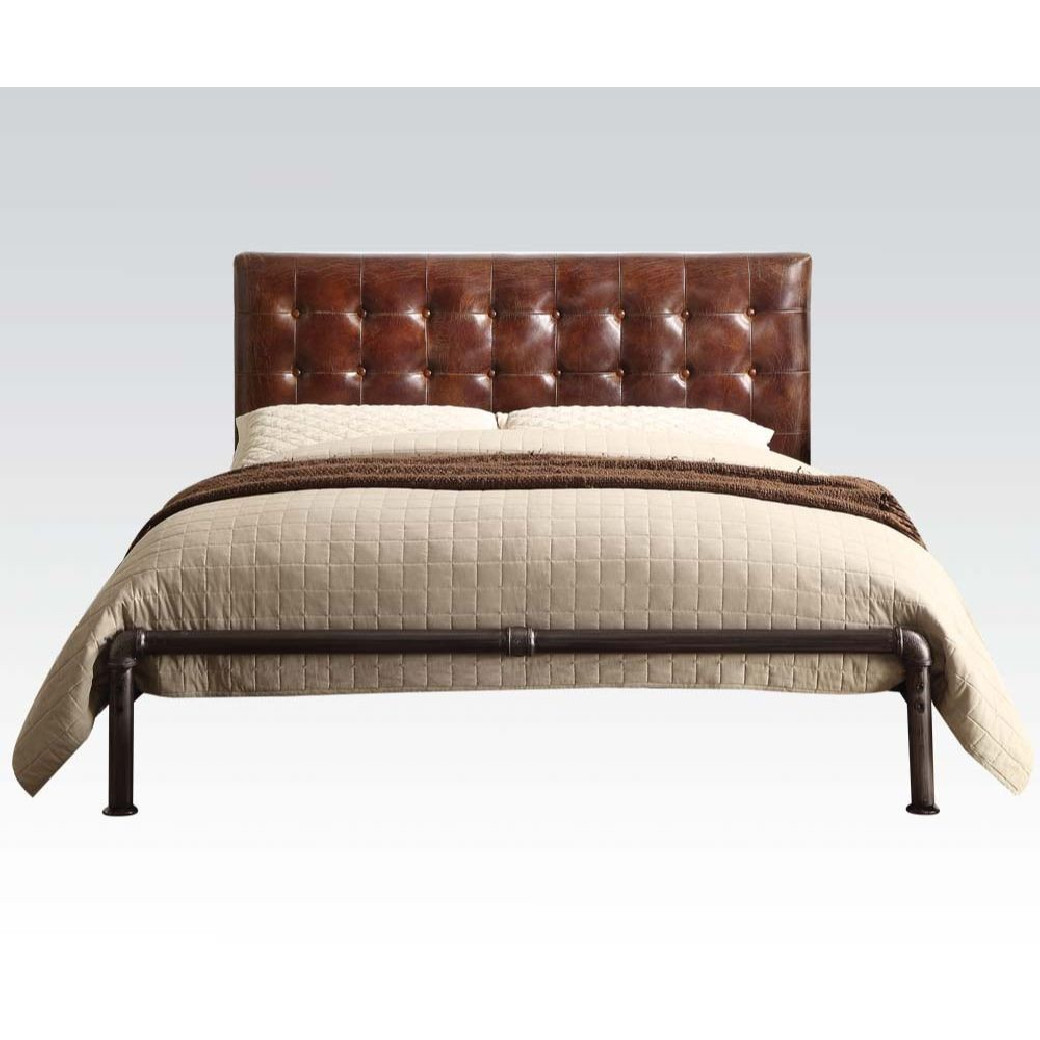 26210Q Urban Industrial Chic Queen Bed Brancaster Collection by Acme Furniture