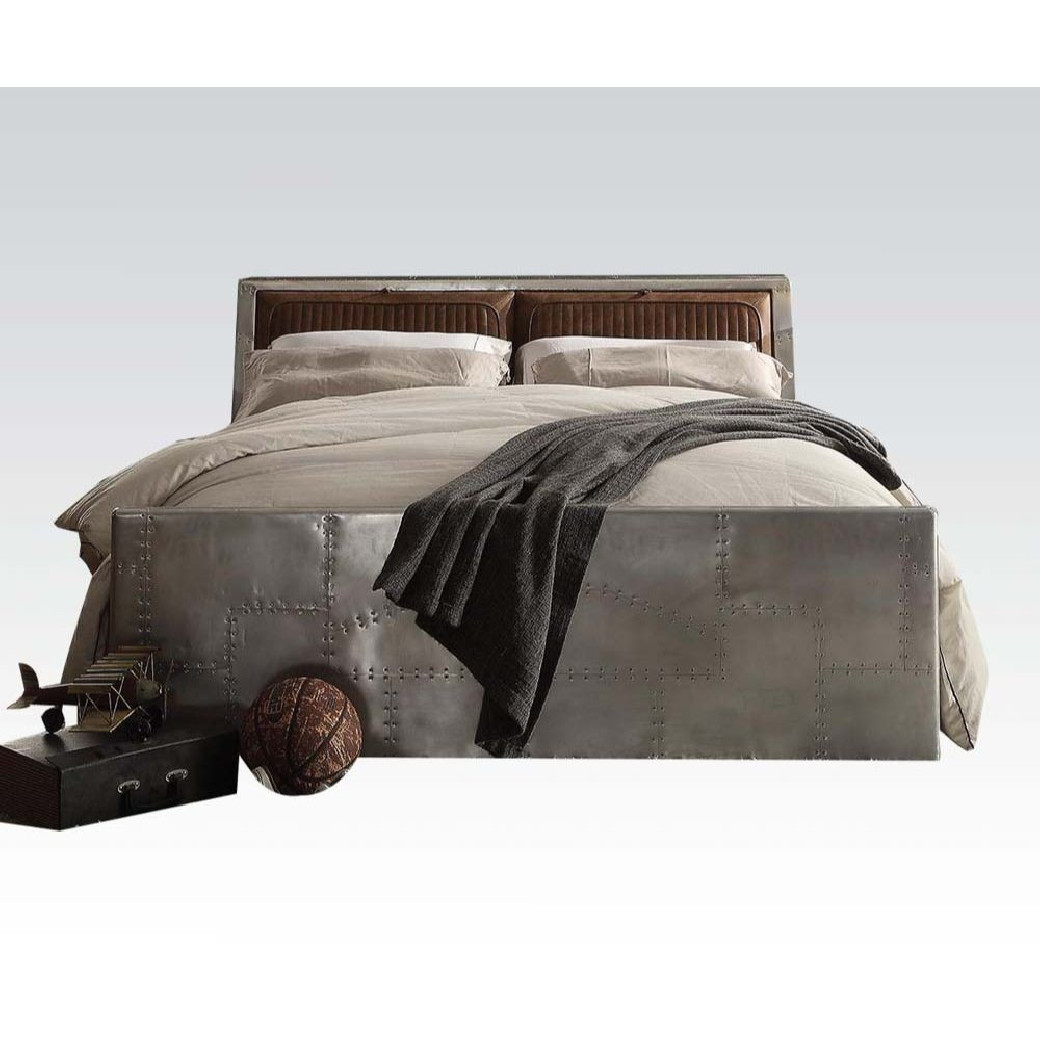 26220Q Urban Industrial Chic Queen Bed Brancaster Collection by Acme Furniture