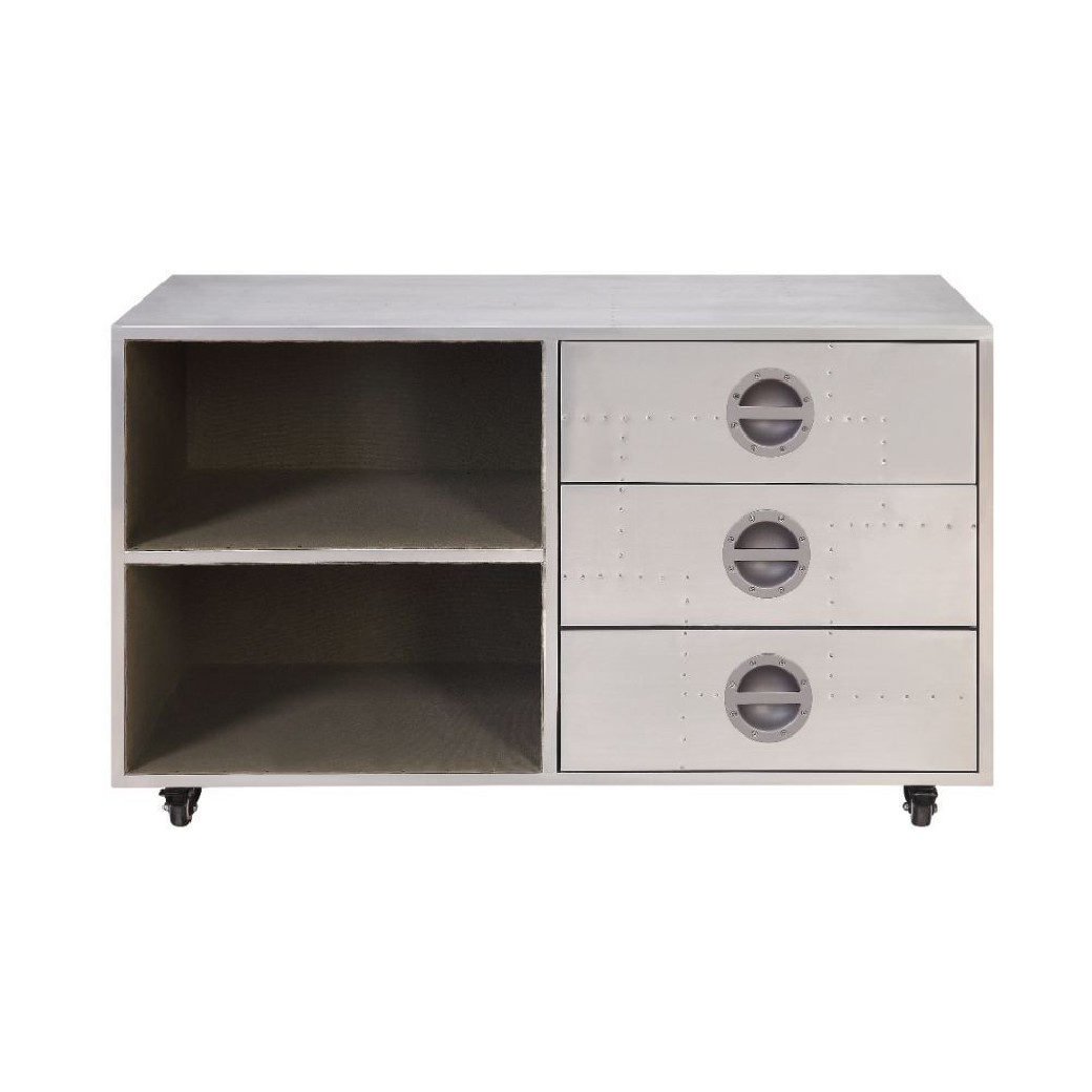 92427  Urban Industrial Chic Cabinet Brancaster Collection by Acme Furniture