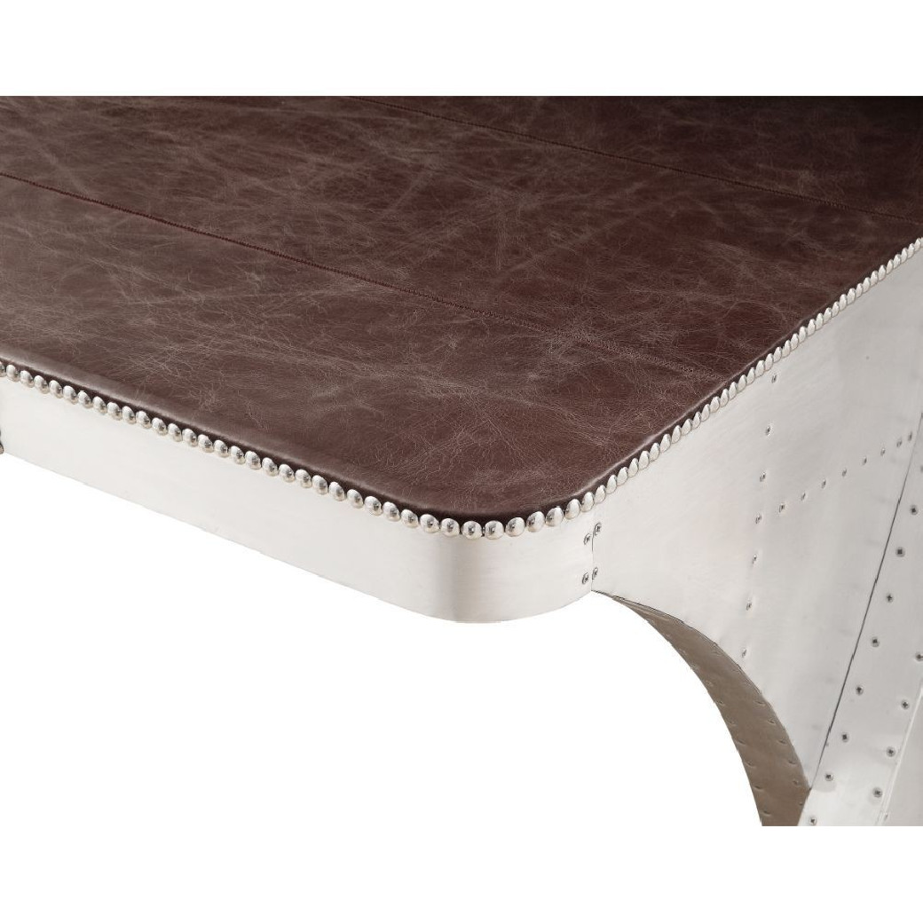 92857 Urban Industrial Chic Executive Writing Desk Brancaster Collection by Acme Furniture
