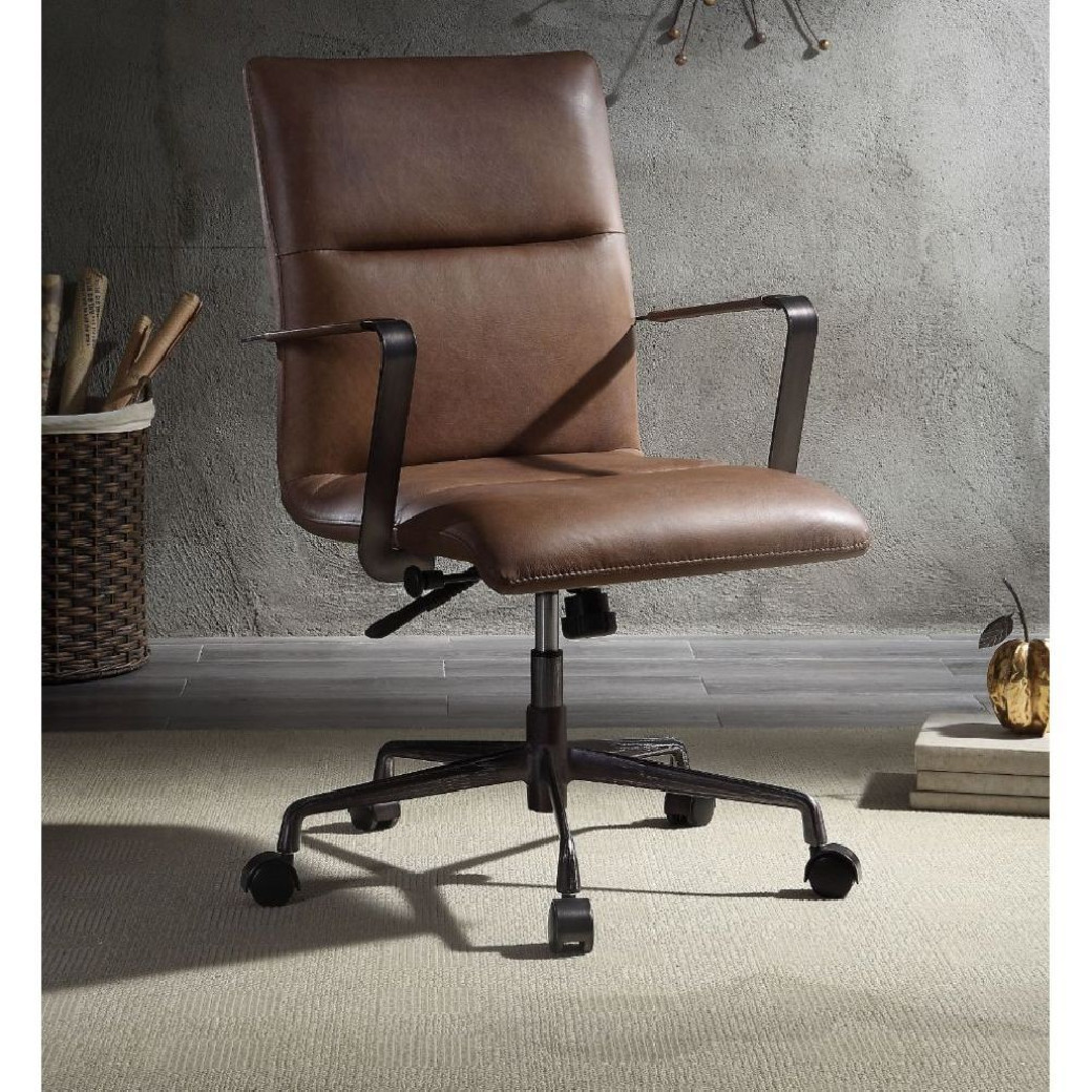 92857 Urban Industrial Chic Executive Writing Desk Brancaster Collection by Acme Furniture