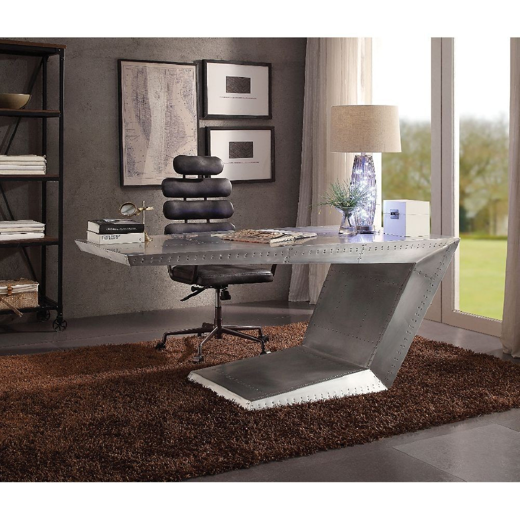92025 Urban Industrial Chic Executive Writing Desk Brancaster Collection by Acme Furniture