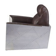 59715 Urban Industrial Chic Accent Chair Brancaster Collection by Acme Furniture
