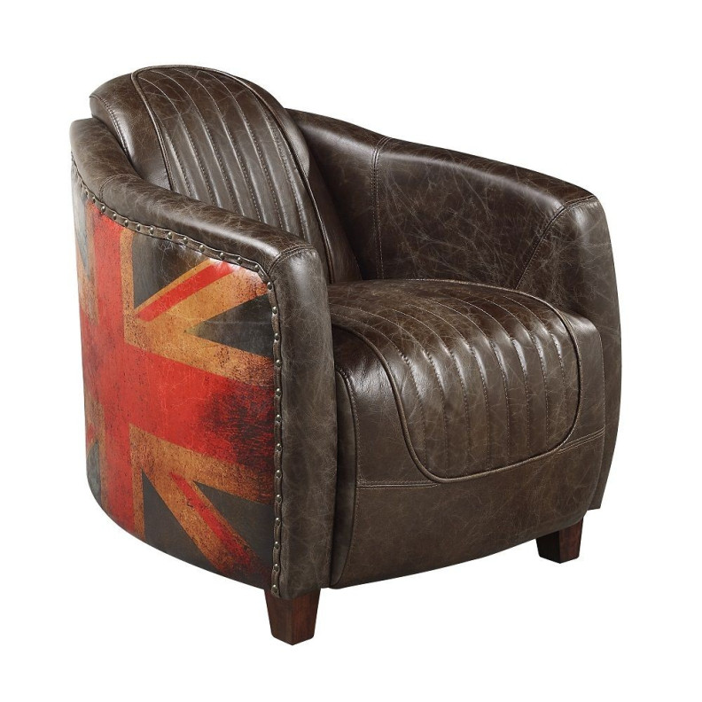 LV01811 Urban Industrial Chic Chair Brancaster Collection by Michael Amini