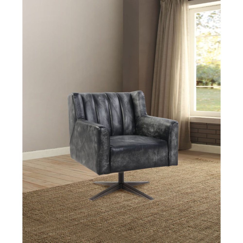 92554 Urban Industrial Chic Office Chair Brancaster Collection By Acme Furniture