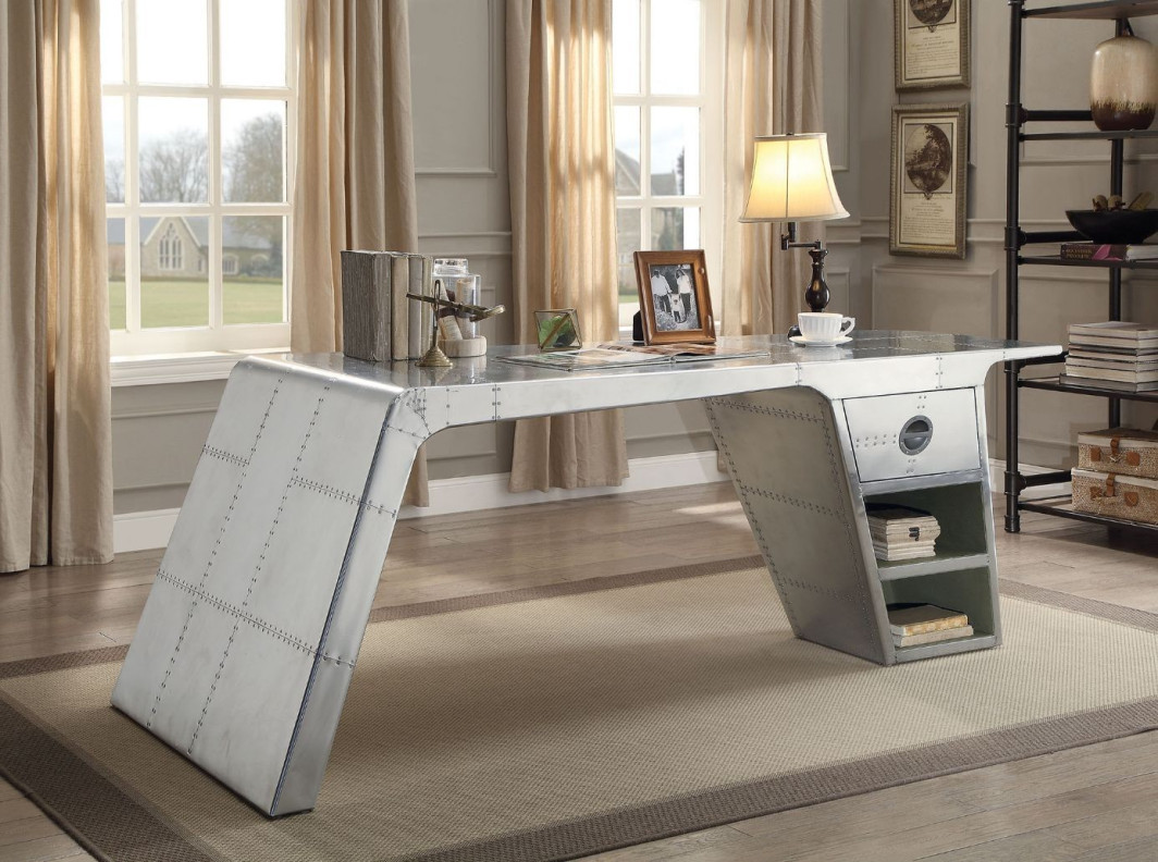 92190 Urban Industrial Chic Desk Brancaster Collection By Acme Furniture