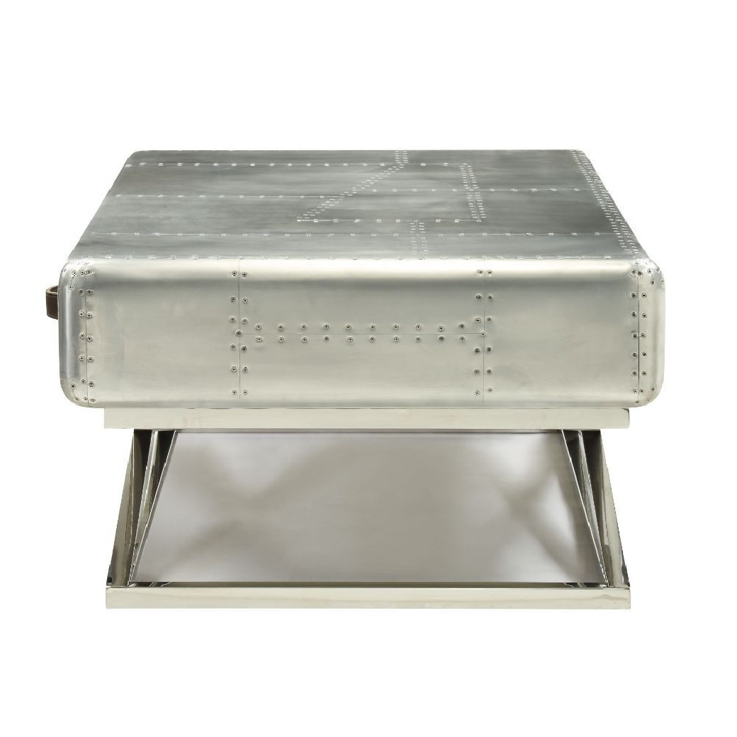 83555 Urban Industrial Chic Coffee Table Brancaster Collection by Acme Furniture