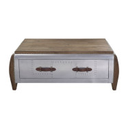 82855 Urban Industrial Chic Coffee Table Brancaster by Acme Furniture
