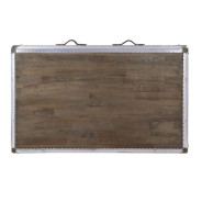 82855 Urban Industrial Chic Coffee Table Brancaster by Acme Furniture