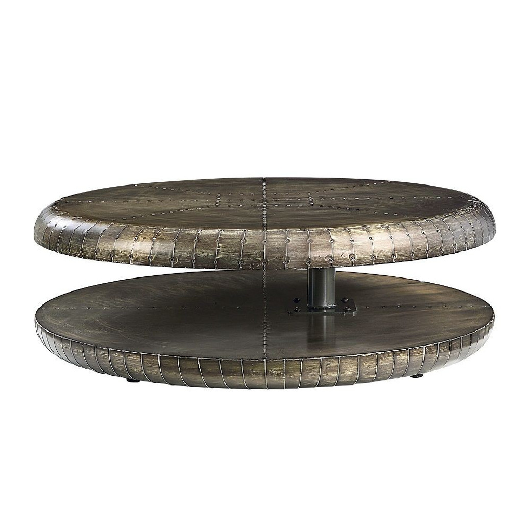 LV02595 Urban Industrial Chic Coffee Table Brancaster by Acme Furniture