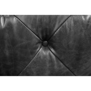 LV02285 Urban Industrial Chic Brancaster Black Top Grain Leather Sofa by Acme Furniture