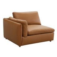 LV03370 Top Grain Brown Leather Brighton Sectional by Acme Furniture