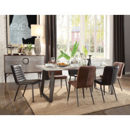 70105 7PC Kaylia Dining Table Set by Acme Furniture