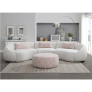 LV03010 Sahara Sectional Sofa W/3 Pillows by Acme Furniture