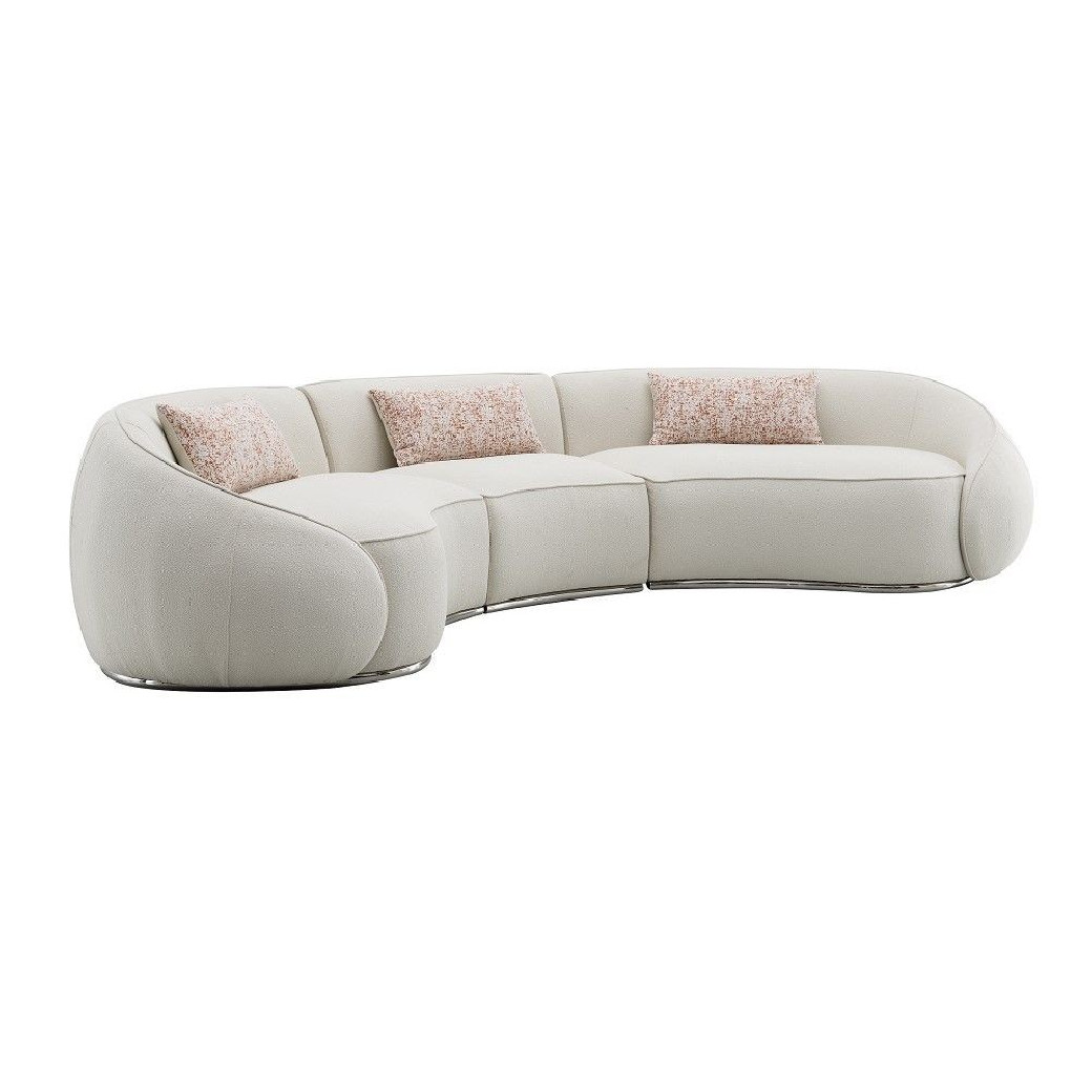 LV03010 Sahara Sectional Sofa W/3 Pillows by Acme Furniture