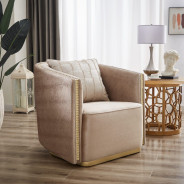 HD 9040 Homey Design Upholstery 2PC Living Room Set Victorian, European & Classic Design Sofa Set