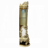 DN60003 Curio Antique Gold & Brown Finish Victorian Style Desiderius Collection By Acme Furniture