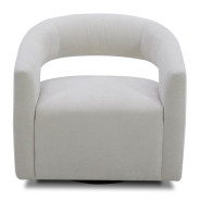Orbit - Elise Natural Open Back Accent Swivel Chair By Parker House Furniture