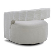 Orbit - Elise Natural Open Back Accent Swivel Chair By Parker House Furniture