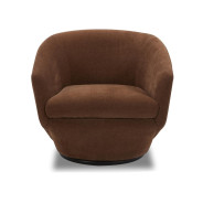 The Twist - Elise Rust Accent Swivel Chair By Parker House Furniture