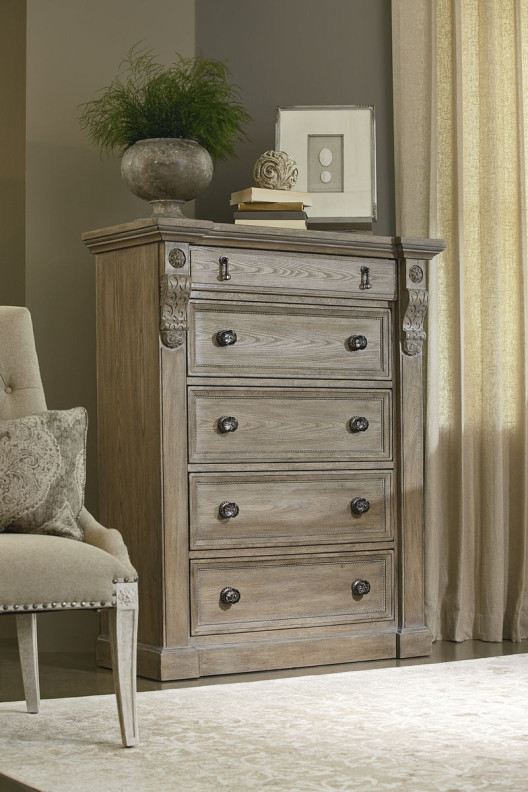 233150-2802 Arch Salvage-Jackson Drawer Chest-Parch by A.R.T Furniture Collections