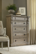 233150-2802 Arch Salvage-Jackson Drawer Chest-Parch by A.R.T Furniture Collections