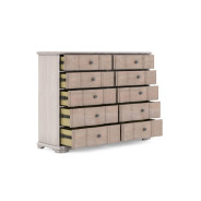 321135-2801 Alcove 5/0 Queen Panel Bed Washed Maple Finish By A.R.T Furniture Collections