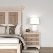 321135-2801 Alcove 5/0 Queen Panel Bed Washed Maple Finish By A.R.T Furniture Collections