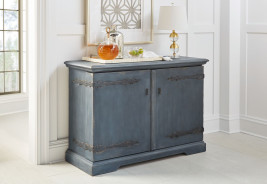 321253-2821 Alcove Bar Cabinet Slate Finish by A.R.T. Furniture Collections
