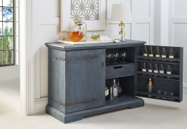 321253-2821 Alcove Bar Cabinet Slate Finish by A.R.T. Furniture Collections