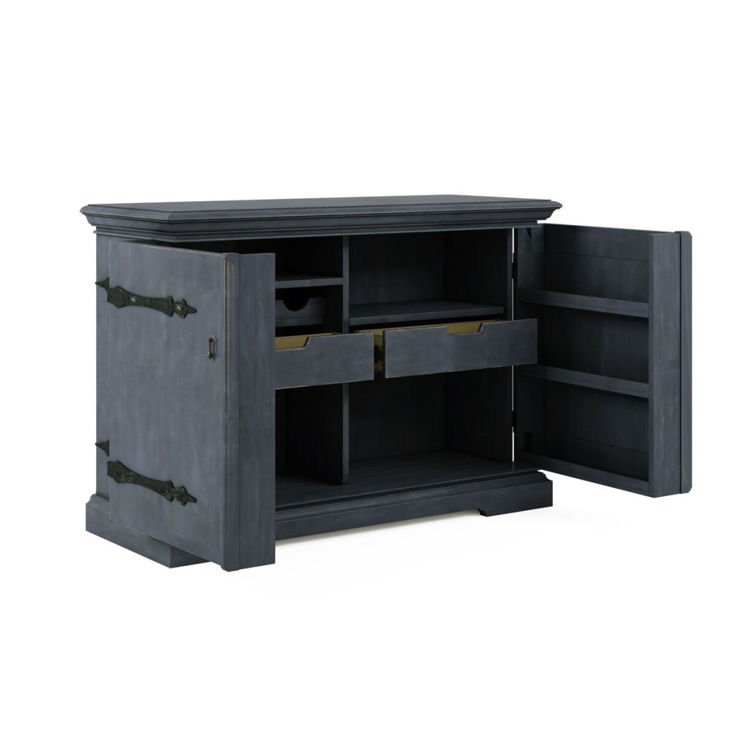 321253-2821 Alcove Bar Cabinet Slate Finish by A.R.T. Furniture Collections