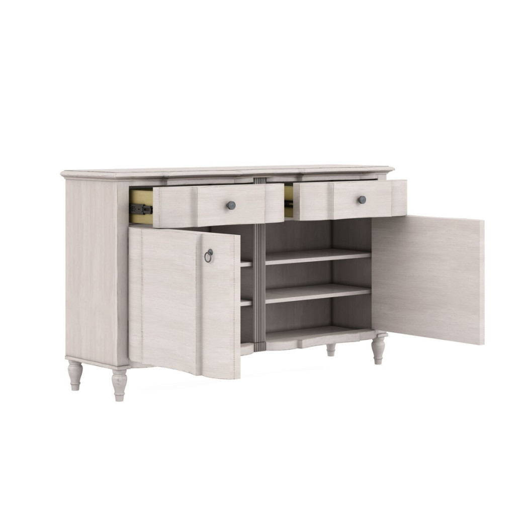 321247-2817 Alcove Buffet Belgian Ivory Finish by A.R.T. Furniture Collections