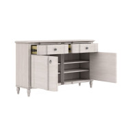 321247-2817 Alcove Buffet Belgian Ivory Finish by A.R.T. Furniture Collections