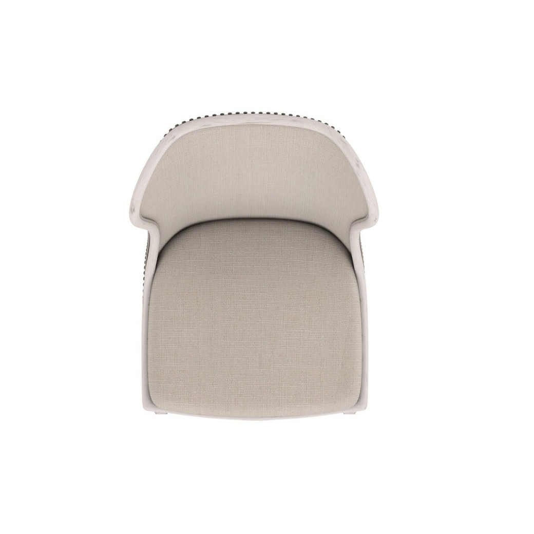 321201-2817 Alcove Uph Dining Chair in Belgian Ivory by A.R.T. Furniture Collections