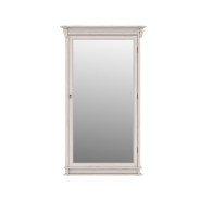 321123-2817 Alcove Floor Mirror Belgian Ivory Finish by A.R.T. Furniture Collections