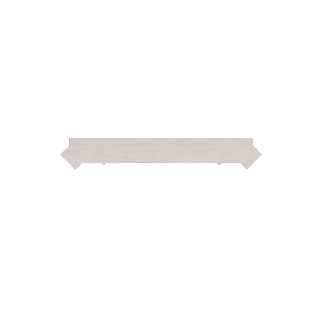 321123-2817 Alcove Floor Mirror Belgian Ivory Finish by A.R.T. Furniture Collections