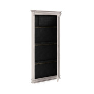 321123-2817 Alcove Floor Mirror Belgian Ivory Finish by A.R.T. Furniture Collections