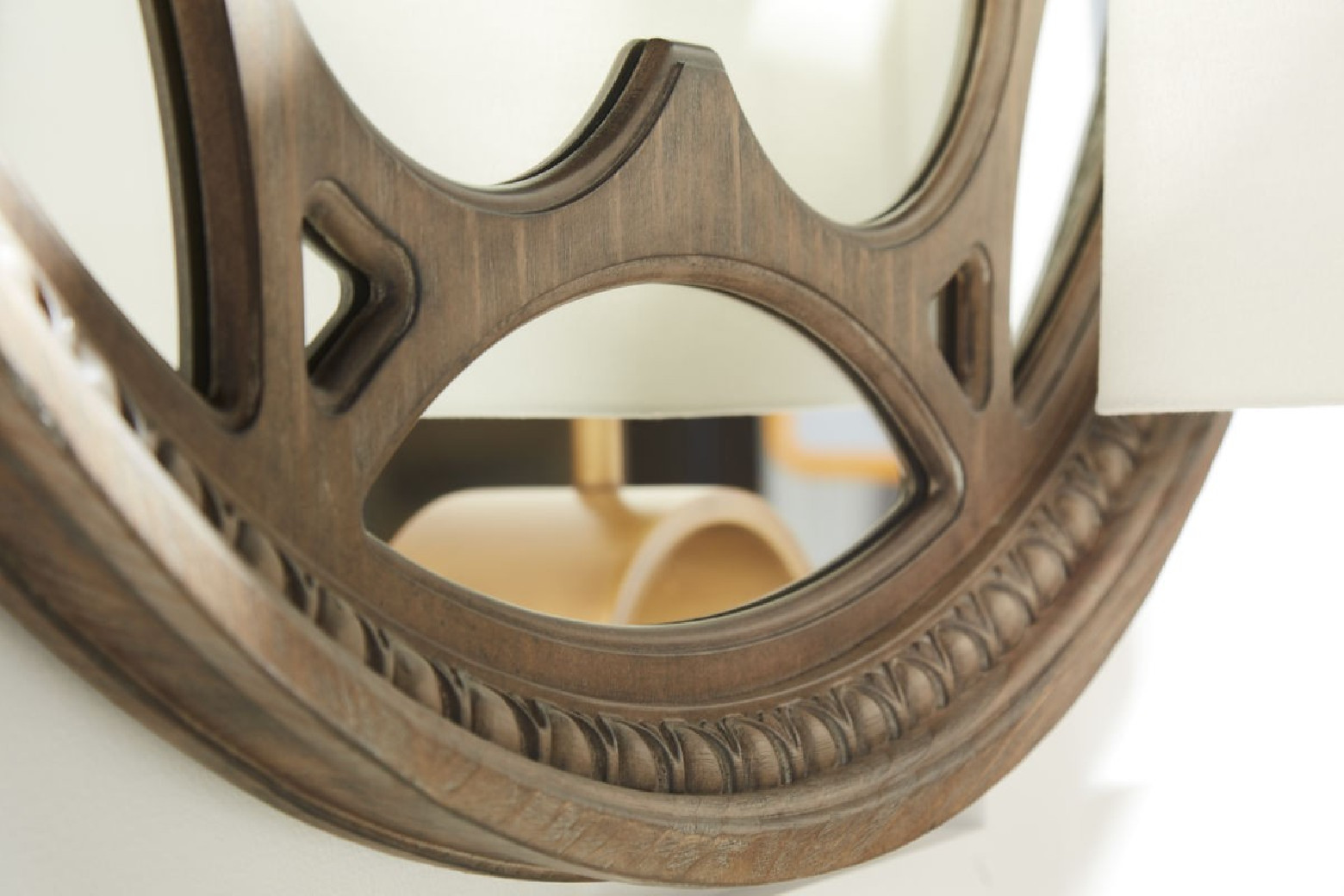 277123-2608 Architrave-Round Mirror by A.R.T. Furniture Collections