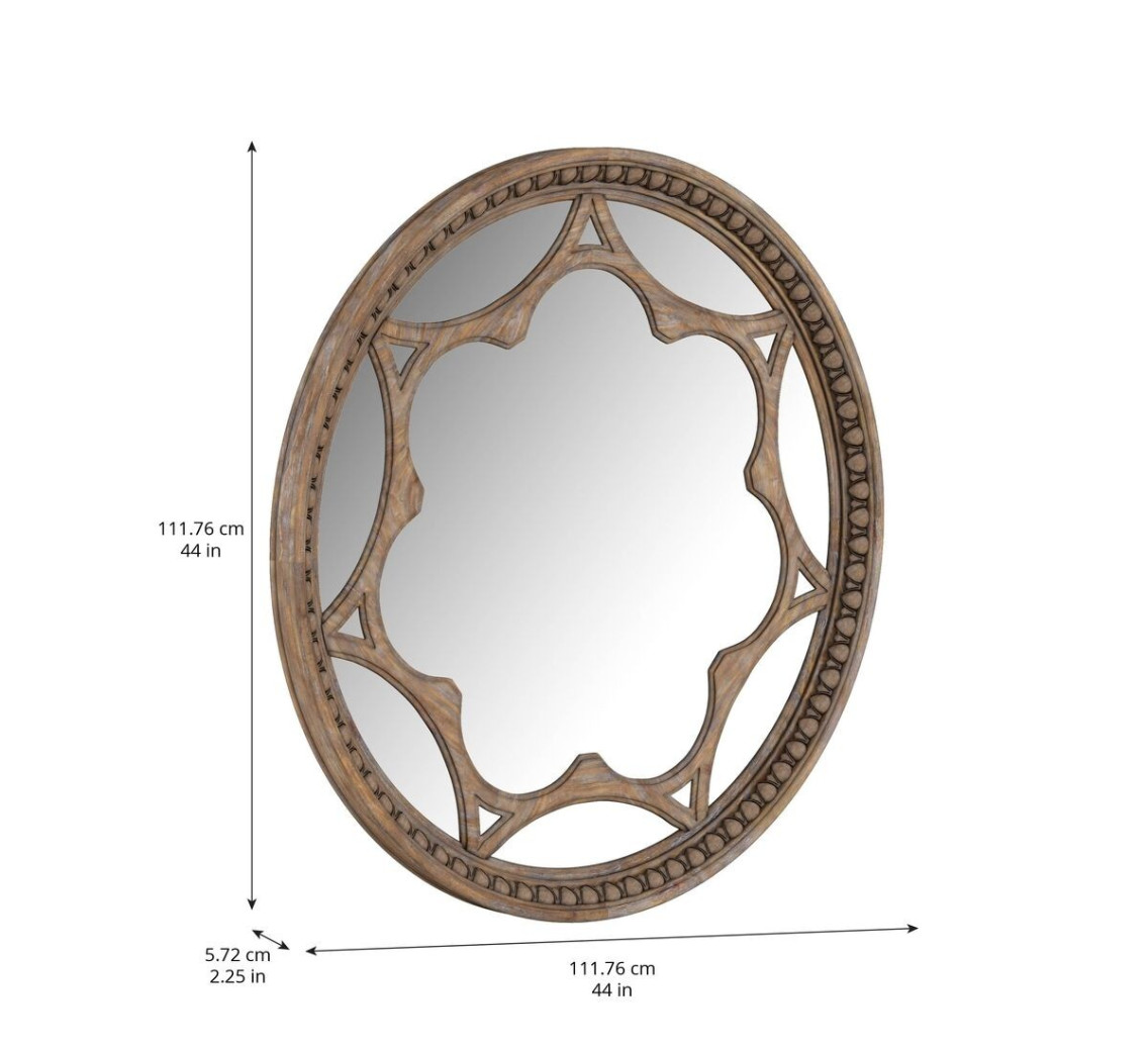 277123-2608 Architrave-Round Mirror by A.R.T. Furniture Collections