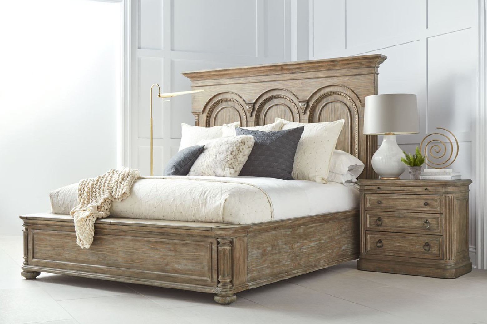 277141-2608 Architrave-3 Drawer Nightstand by A.R.T. Furniture Collections