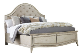 406165-2227S2 Queen Uph Panel Bed w/ Storage by A.R.T. Furniture Collections