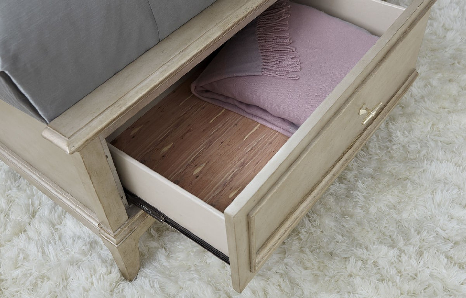 406165-2227S2 Queen Uph Panel Bed w/ Storage by A.R.T. Furniture Collections
