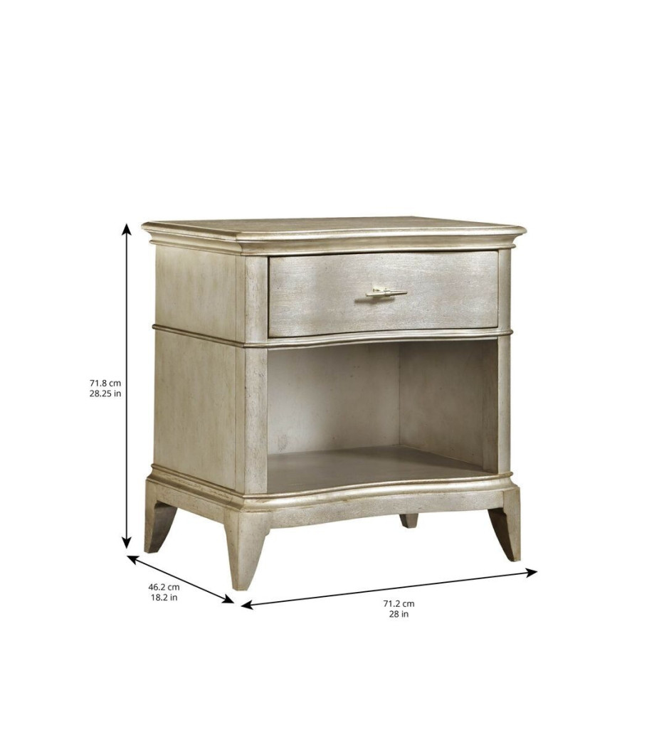 406141-2227 Starlite-Single Drawer Open Nightstand by A.R.T. Furniture Collections